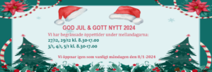 Jul Öppettider